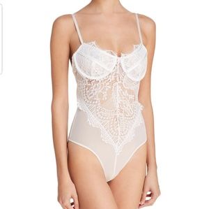 Bardot Britney Bodysuit White